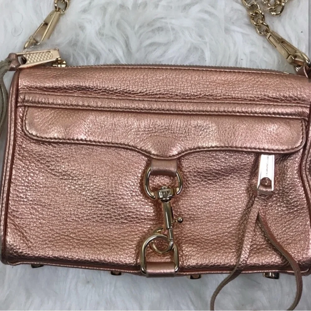 Rebecca Minkoff metallic mini M.A.C. Crossbody bag - Picture 4 of 8